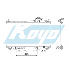 PL081168 KOYO Радиатор