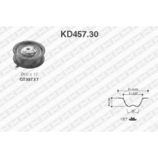 KD457.30 SNR Комплект ремня грм