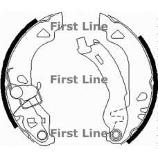 FBS535 FIRST LINE Комплект тормозных колодок