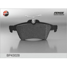 BP43028 FENOX Комплект тормозных колодок, дисковый тормоз