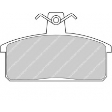 FSL906 FERODO Комплект тормозных колодок, дисковый тормоз