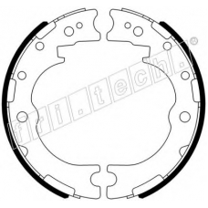 1115.332 fri.tech. Комплект тормозных колодок, стояночная тормозная с