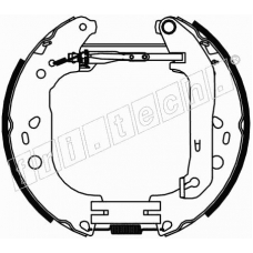 16394 fri.tech. Комплект тормозных колодок