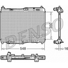 DRM10005 DENSO Радиатор, охлаждение двигателя