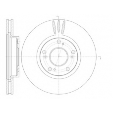 6985 10 KAWE Тормозной диск