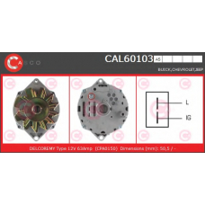 CAL60103AS CASCO Генератор