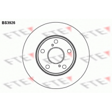 BS3926 FTE Тормозной диск