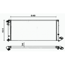 RM0518 EQUAL QUALITY Радиатор, охлаждение двигателя