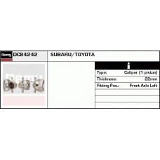 DC84242 DELCO REMY Тормозной суппорт