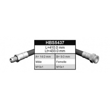 HBS5437 QUINTON HAZELL Тормозной шланг