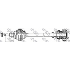 261121 GSP Приводной вал