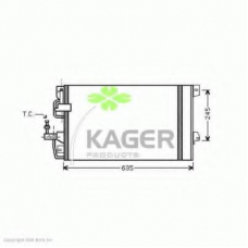 94-5842 KAGER Конденсатор, кондиционер