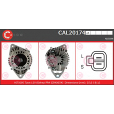 CAL20174AS CASCO Генератор