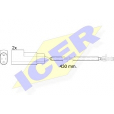 610413 E C ICER Сигнализатор, износ тормозных колодок
