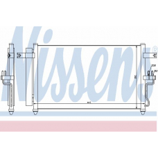94904 NISSENS Конденсатор, кондиционер