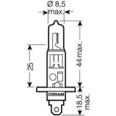 64150ALS OSRAM Лампа накаливания, фара дальнего света; лампа нака