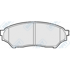 PD3162 APEC Комплект тормозных колодок, дисковый тормоз