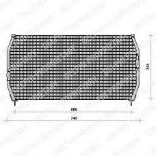 TSP0225094 DELPHI Конденсатор, кондиционер