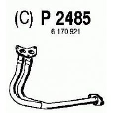 P2485 FENNO Труба выхлопного газа