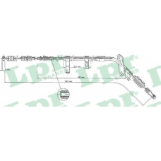 C1549B LPR Трос, стояночная тормозная система