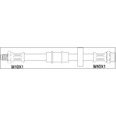 G1901.40 WOKING Тормозной шланг