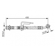 1 987 476 847 BOSCH Тормозной шланг