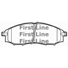 FBP3560 FIRST LINE Комплект тормозных колодок, дисковый тормоз