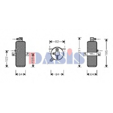802150N AKS DASIS Осушитель, кондиционер