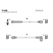 T148B TESLA Комплект проводов зажигания