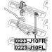 0223-J10FL FEBEST Тяга / стойка, стабилизатор