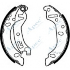 SHU647 APEC Тормозные колодки