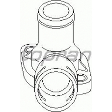 107 310 TOPRAN Фланец охлаждающей жидкости