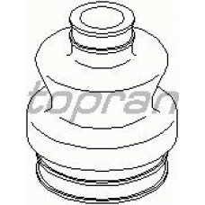 400 743 TOPRAN Пыльник, приводной вал