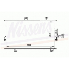 94094 NISSENS Конденсатор, кондиционер