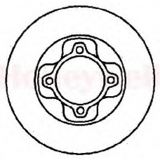 561156B BENDIX Тормозной диск