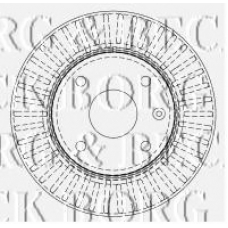BBD4511 BORG & BECK Тормозной диск