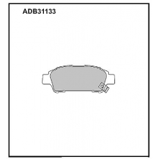 ADB31133 Allied Nippon Тормозные колодки