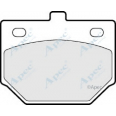 PAD309 APEC Комплект тормозных колодок, дисковый тормоз