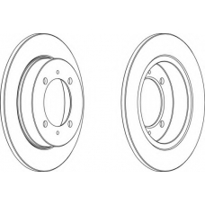 WGR0886-1 WAGNER LOCKHEED Тормозной диск