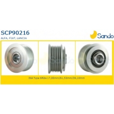 SCP90216 SANDO Ременный шкив, генератор