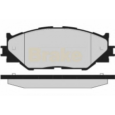 PA1715 BRAKE ENGINEERING Комплект тормозных колодок, дисковый тормоз