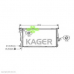 31-0144 KAGER Радиатор, охлаждение двигателя