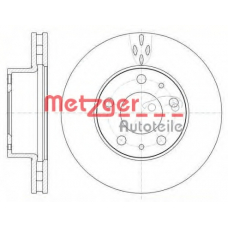 61015.10 METZGER Тормозной диск