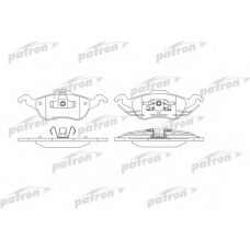 PBP1318 PATRON Комплект тормозных колодок, дисковый тормоз