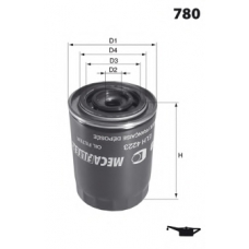 LFOS123 LUCAS FILTERS Масляный фильтр