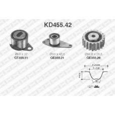 KD455.42 SNR Комплект ремня грм