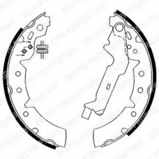 LS1894 DELPHI Комплект тормозных колодок