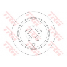 DF6306 TRW Тормозной диск