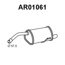 AR01061 VENEPORTE Глушитель выхлопных газов конечный