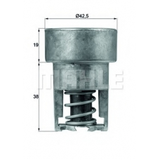 TX 98 75 MAHLE Термостат, охлаждающая жидкость